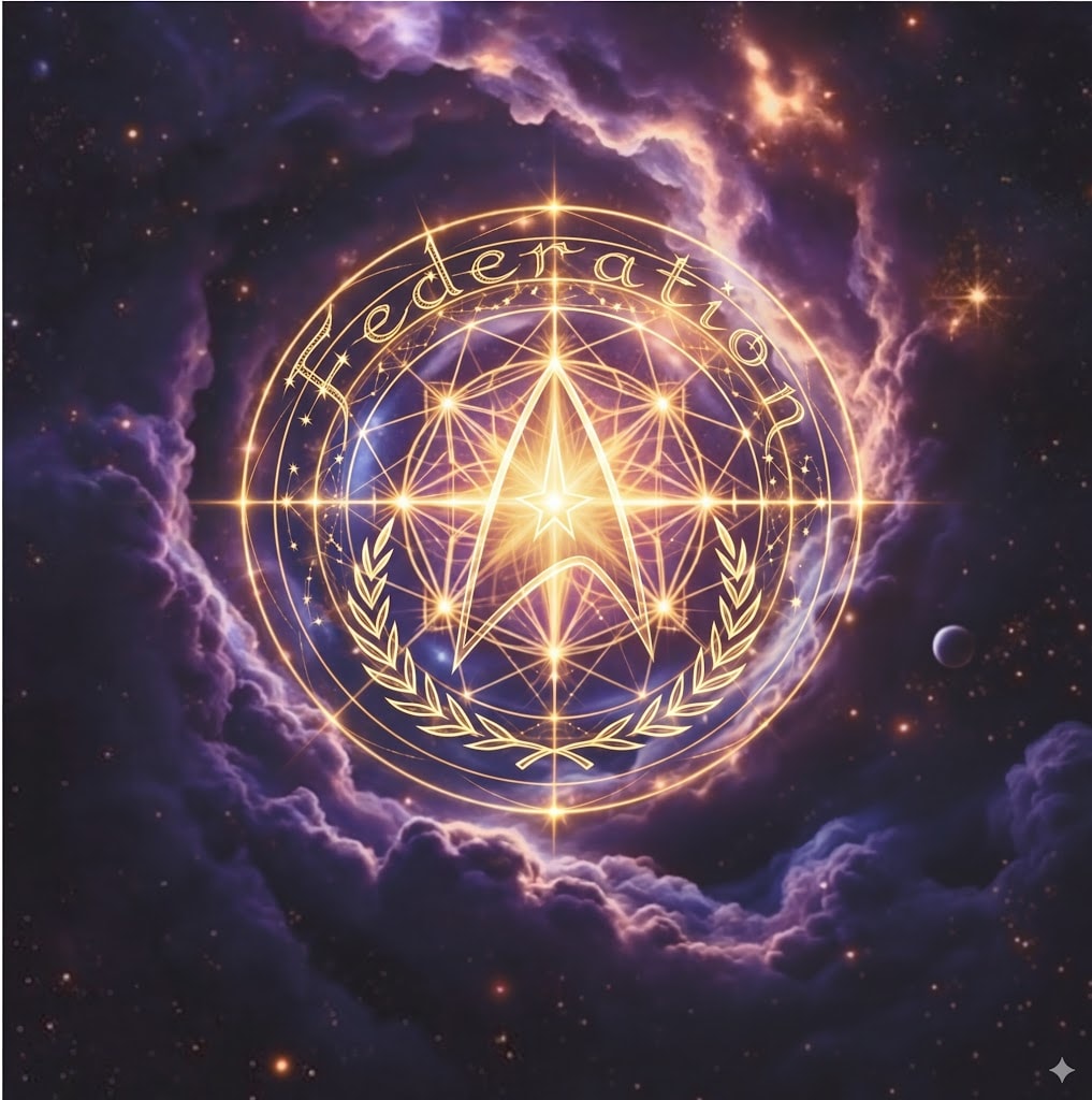 Star Fleet Federation Sacred Logo